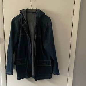 Women's Denim Hooded Jacket